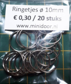 Ringetjes - ø 10 mm (Z)