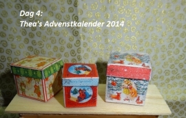 Drie Kerstdozen