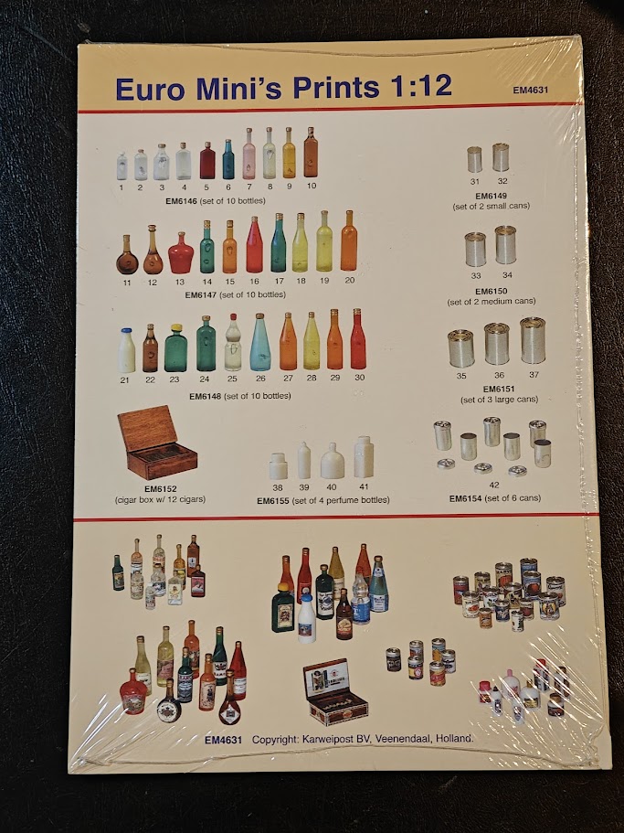 Print: Labels 1:12