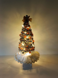 Kerstboom (versierd, met licht)