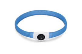 Beeztees Safety Gear Glowy Halsband Blauw