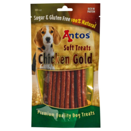 Antos Chicken Gold Soft Sticks 100g