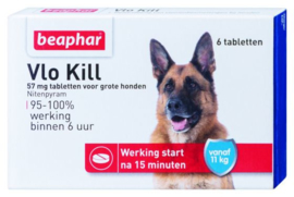 Beaphar Vlo Kill Hond vanaf 11kg - Anti vlooienmiddel - 6 tab