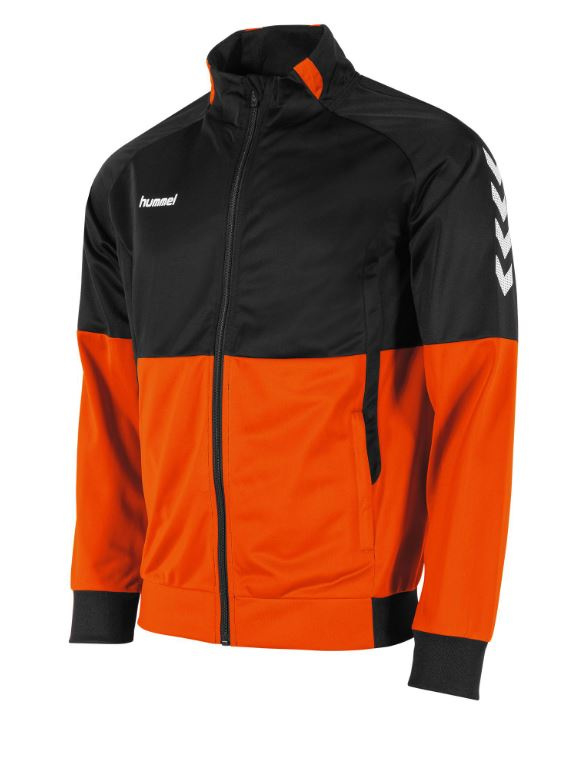 Trainingspakken | JKN Sport Hummel Authentic poly FZ jacket geelzwart (108013 4800