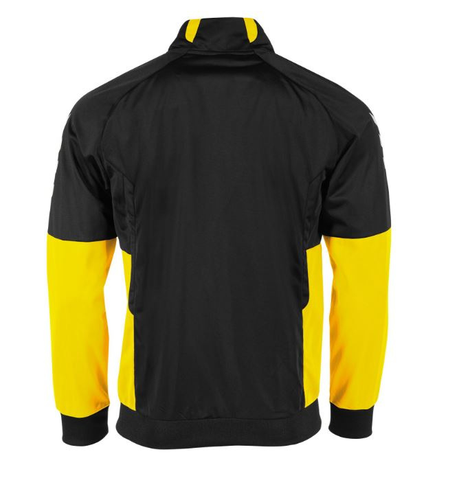 Hummel Authentic poly FZ jacket geelzwart (108013 4800 Hummel Authentic poly FZ jacket geelzwart (108013 4800
