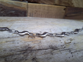 Stainless steel armbandje schakel 15