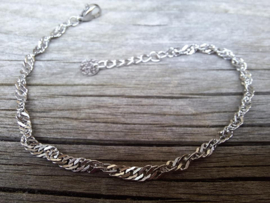 Stainless steel armbandje schakel 14