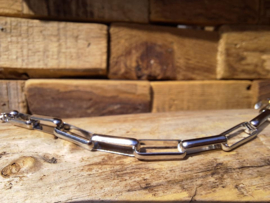 Stainless steel armband grof 3