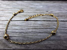 Stainless steel armband fijn 25
