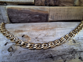Stainless steel armband grof 4
