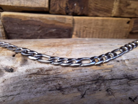 Stainless steel armband grof 15