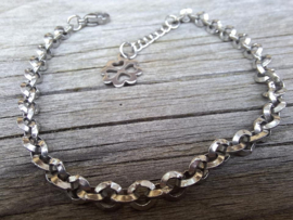 Stainless steel armbandje schakel 43