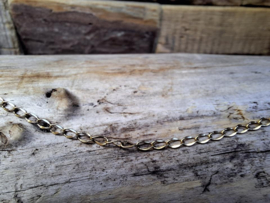 Stainless steel armband fijn 14