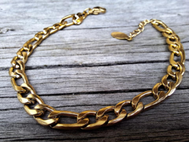 Stainless steel armband grof 17