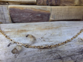 Stainless steel armband fijn 21