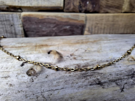 Stainless steel armband fijn 24