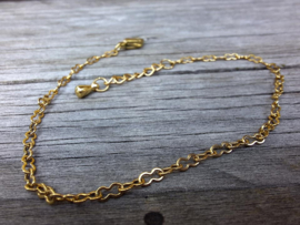 Stainless steel armband fijn 21
