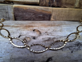 Stainless steel armband grof 13