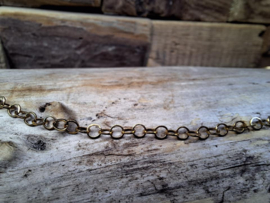 Stainless steel armband fijn 4