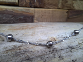Stainless steel armbandje schakel 12