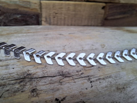 Stainless steel armbandje schakel 38