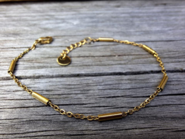 Stainless steel armband fijn 15