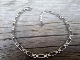Stainless steel armbandje schakel 36