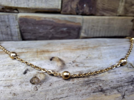 Stainless steel armband fijn 22
