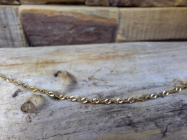 Stainless steel armband fijn 20