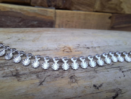Stainless steel armbandje schakel 25