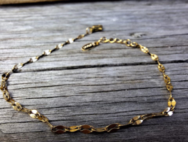 Stainless steel armband fijn 17