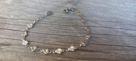 stainless steel armbandje hart bewerkt