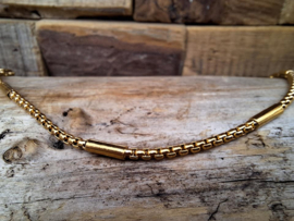 Stainless steel armband schakel 4
