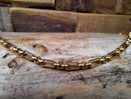 Stainless steel armband schakel 8