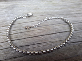 Stainless steel armbandje schakel 20