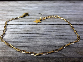 Stainless steel armband fijn 16