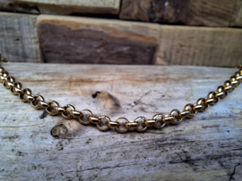 Stainless steel armband schakel 2 fijn