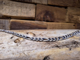 Stainless steel armbandje schakel 1