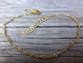 Stainless steel armband fijn 20
