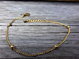 Stainless steel armband fijn 23