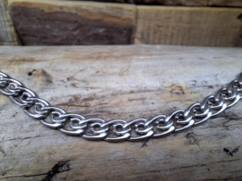 Stainless steel armband grof 16