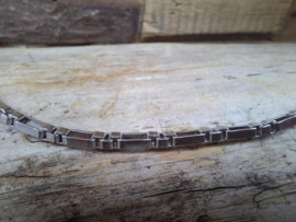 Stainless steel armbandje schakel 36