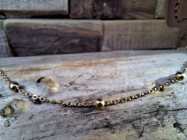 Stainless steel armband fijn 27