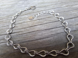 Stainless steel armbandje schakel 17