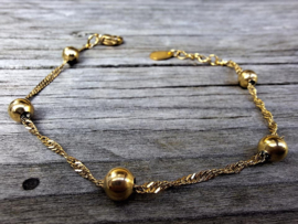 Stainless steel armband fijn 26
