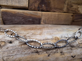 Stainless steel armband grof 13