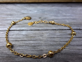 Stainless steel armband fijn 22