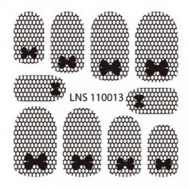 lns-11013 Metal Filigree sticker