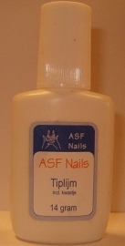 ASF nail glue with brush 14gr.