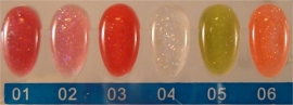 06 Acryl color met glitters